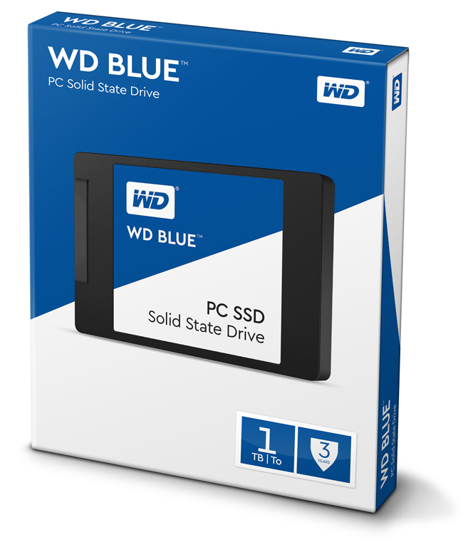 Die Blue-Serie von WD dürfte besonders für SSD-Einsteiger sehr interessant sein.
