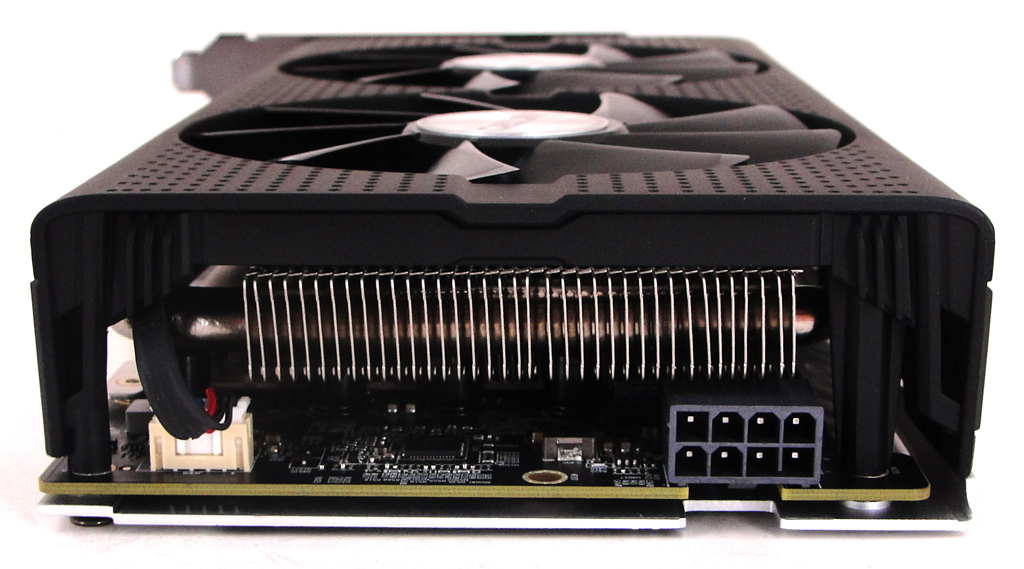 Die NITRO+ RX 480 8G D5 OC von Sapphire bietet einen praktischen BIOS-Switch für die Steuerung von Taktraten und Lüfterregelung.