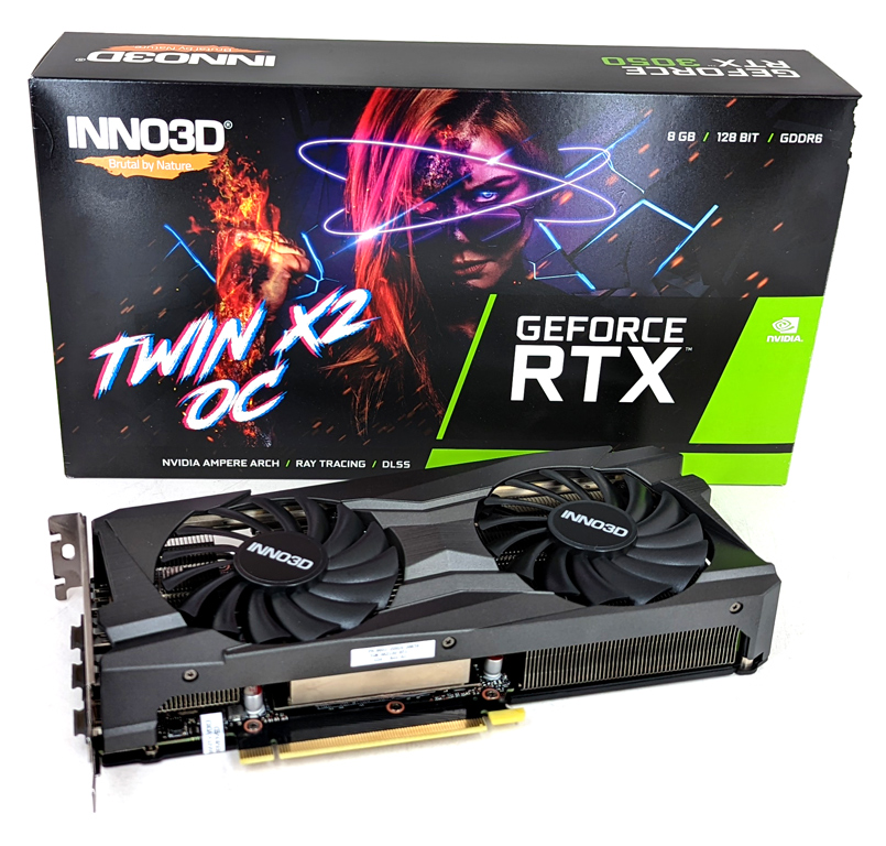 INNO3D GeForce RTX 3050 Twin X2 OC im Test