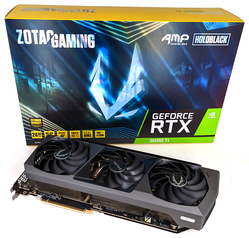 ZOTAC RTX 3090 Ti AMP Extreme Holo Test