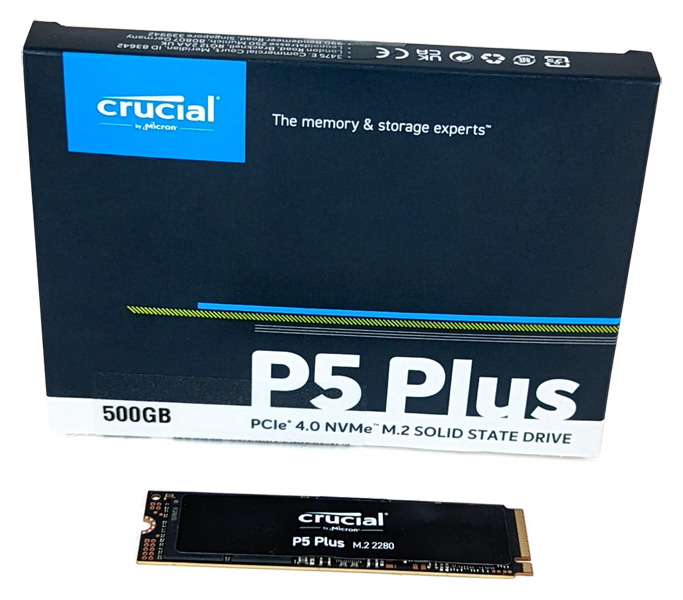 Crucial P5 Plus SSD mit 500 GB im Test