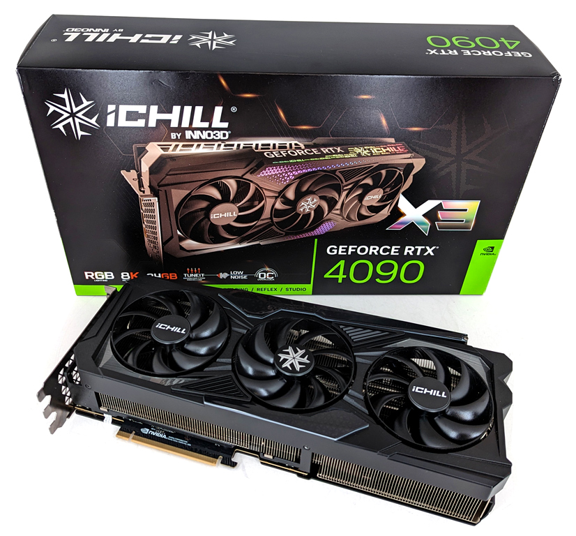 tøj Mængde penge fjols Test: INNO3D GeForce RTX 4090 iCHILL X3 im Test - Hardware-Mag