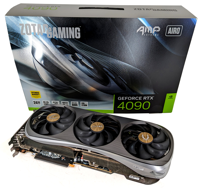 ZOTAC RTX 4090 AMP Extreme AIRO im Test