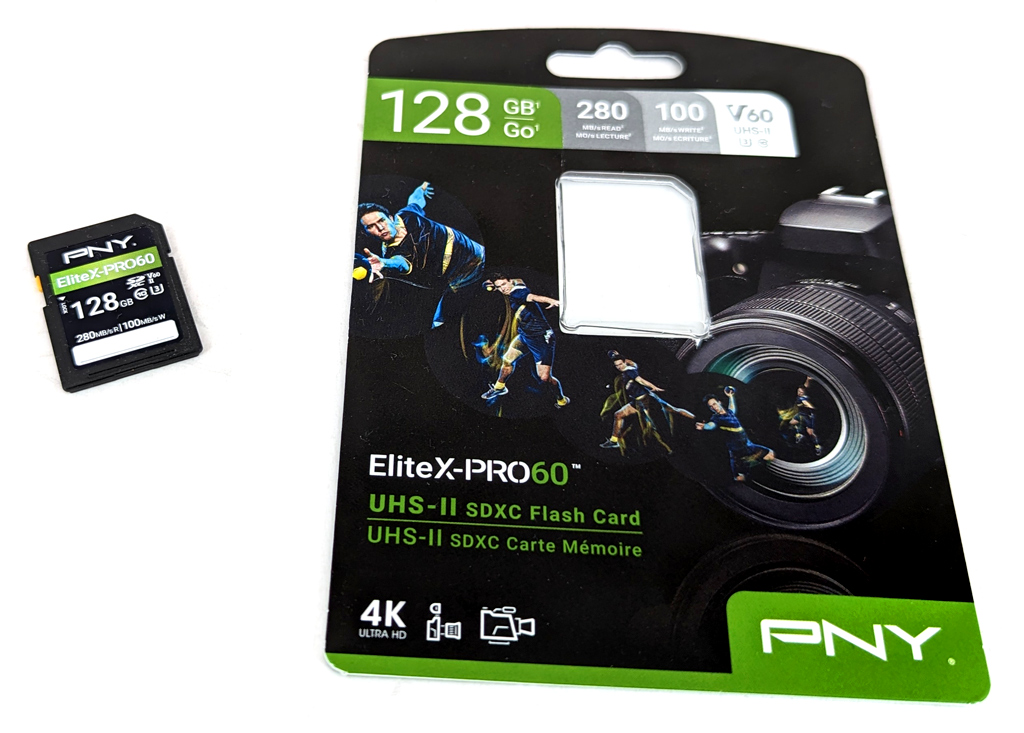 PNY EliteX-PRO 60 128 GB SDXC im Test.