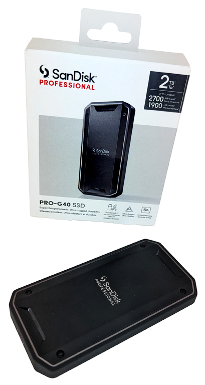 Test SanDisk Professional PRO G40 SSD 2 TB Test Hardware Mag