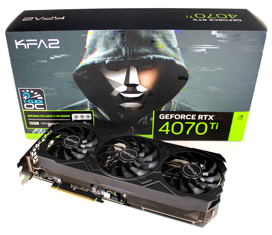 KFA2 GeForce RTX 4070 Ti EX Gamer im Test