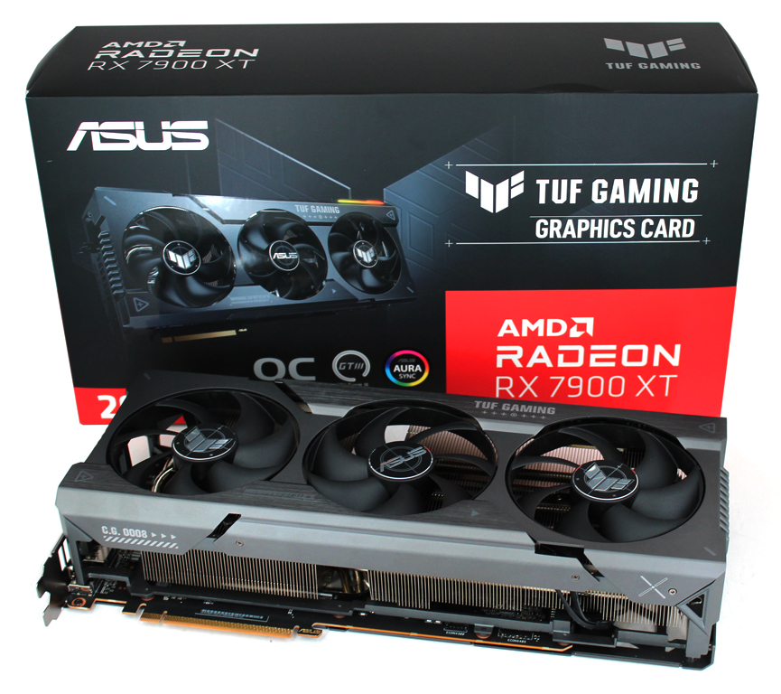 ASUS TUF Gaming RX 7900 XT OC im Test.