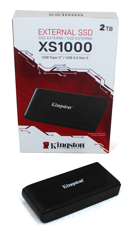 Kingston XS1000 Portable SSD 2 TB im Test.