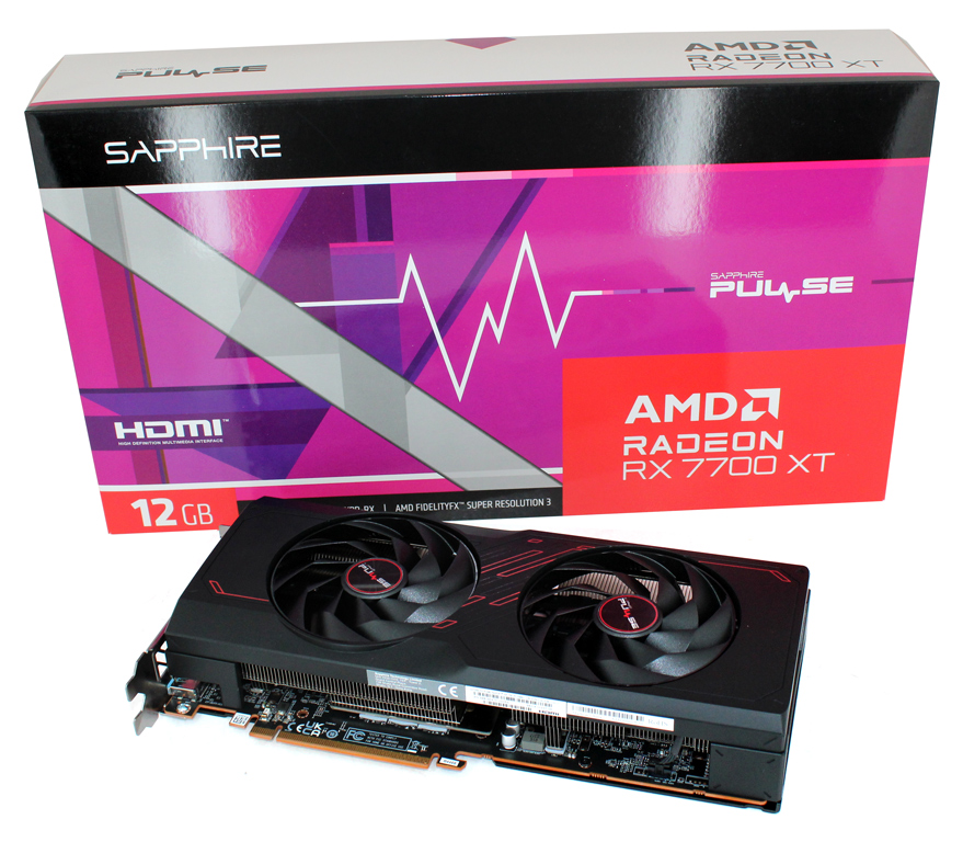 Sapphire PURE AMD Radeon RX 7700 XT GAMING OC 12GB - Carte