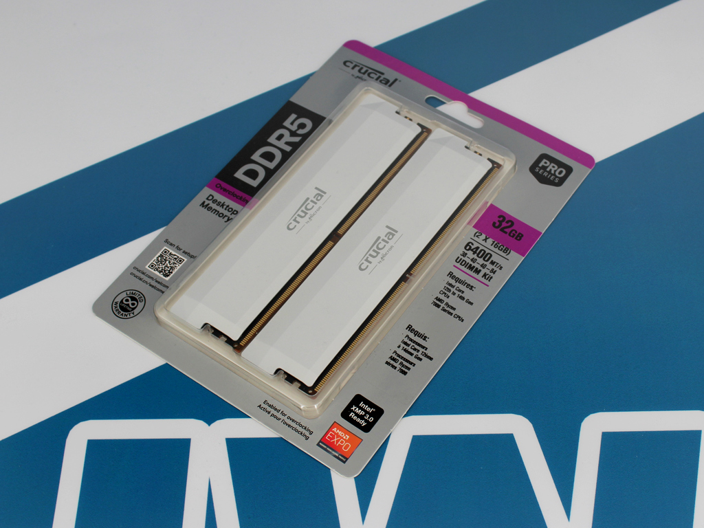 Crucial Pro OC DDR5-6400 Kits im Test.