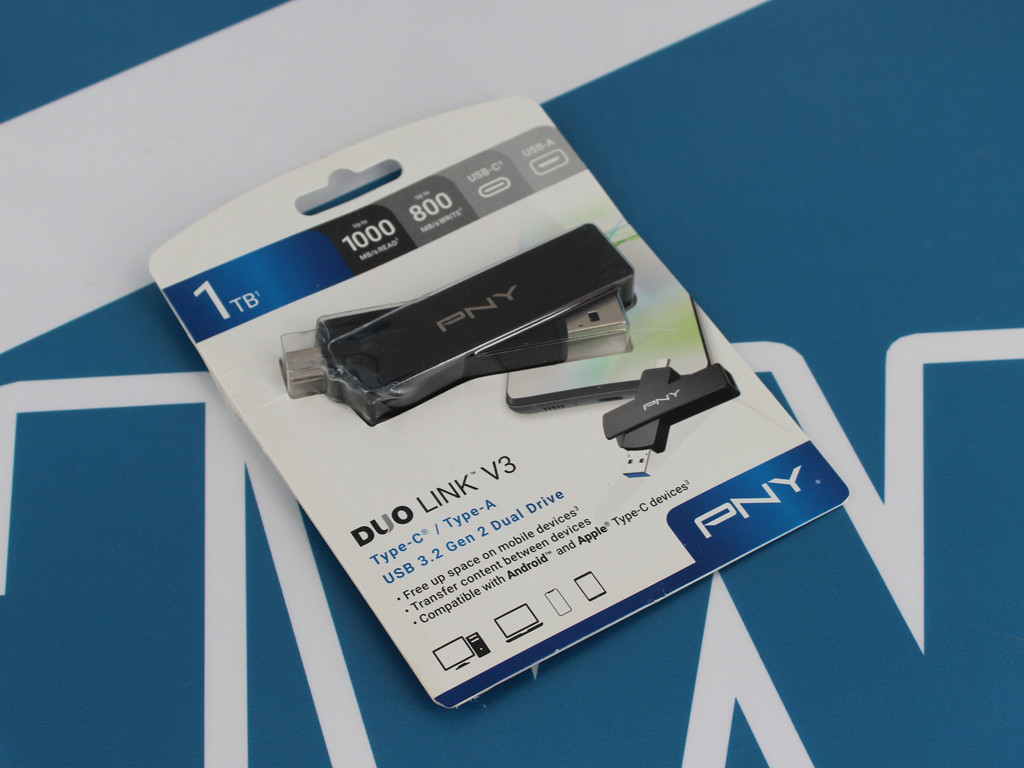 Flexibel: PNY DUO Link V3 mit 1 TB im Test.
