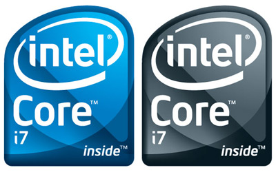 Die Logos der beiden Intel Core i7-Familien (Extreme Edition Prozessoren bietet wie gewohnt einen freien Multiplikator).<br /><br />