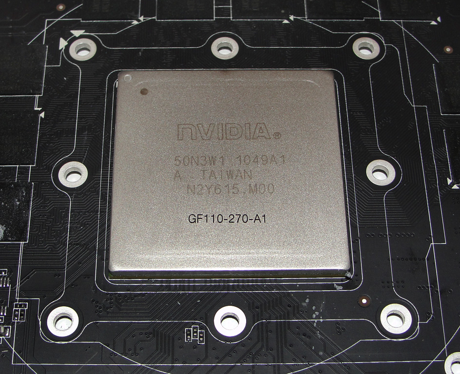Für die 448 Cores GTX 560 Ti wird ein beschnittener GF110 verwendet.