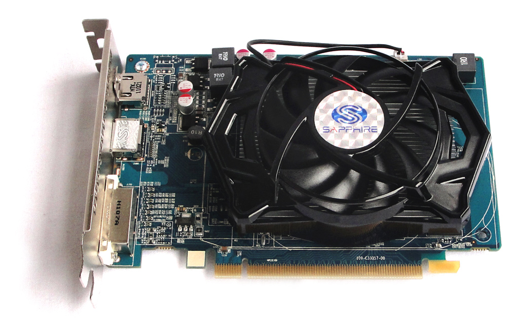 Die Radeon HD 6670 im ATi-Design verwendet eine aktive Kühlung.