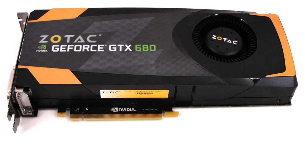 Die ZOTAC GeForce GTX 680 im Überblick.