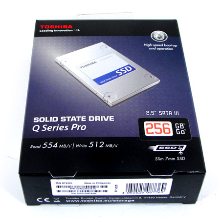 Toshiba Q-Series Pro SSD 256 GB Review