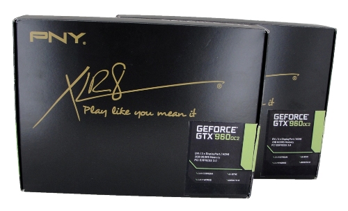 PNY GeForce GTX 960 XLR8 OC2 SLI Review