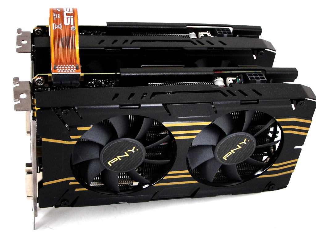 PNY GTX 960 XLR8 OC2 im SLI.