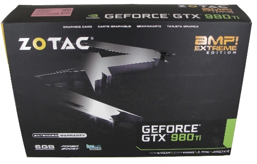 ZOTAC GTX 980 Ti AMP! Extreme Edition