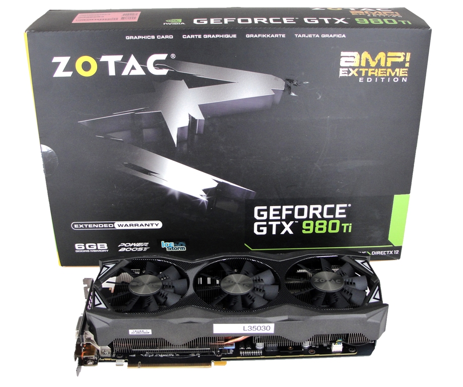 ZOTAC GeForce GTX 980 Ti AMP! Extreme.