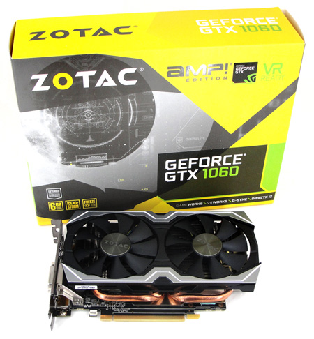 GP106: ZOTAC GeForce GTX 1060 AMP! im Test