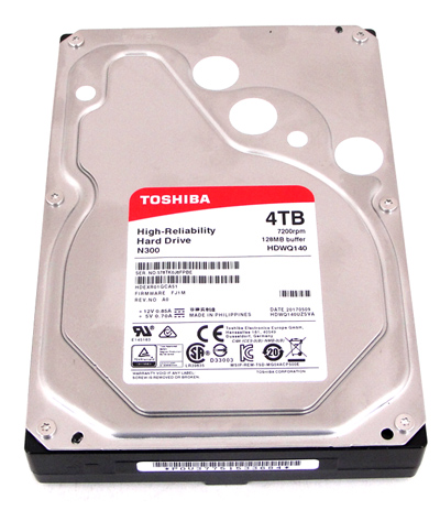 Toshiba N300 High-Reliability 4 TB im Test