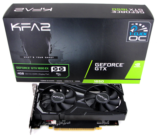 KFA2 GeForce GTX 1650 EX (1-Click OC) Review