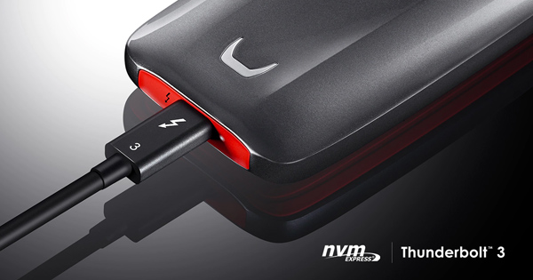 Thunderbolt: Samsung Portable SSD X5 1 TB