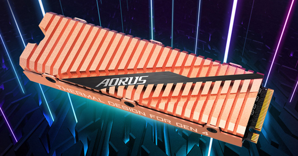 PCIe Gen4: Gigabyte AORUS NVMe SSD 2 TB