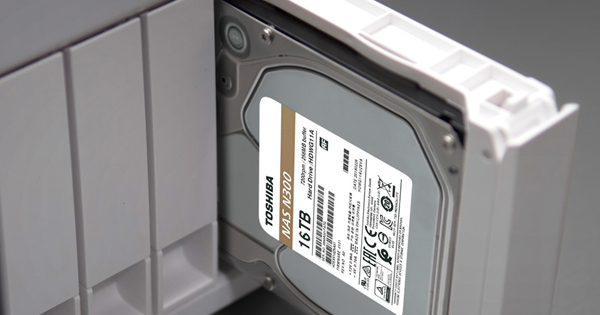 Toshiba N300 NAS Systems HDD 16 TB Test