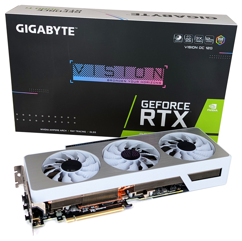 Gigabyte GeForce RTX 3080 Ti Vision OC 12G im Test