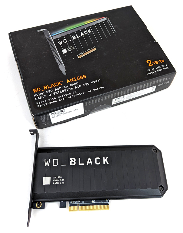 PCIe 4.0 Alternative: WD_BLACK AN1500 2 TB