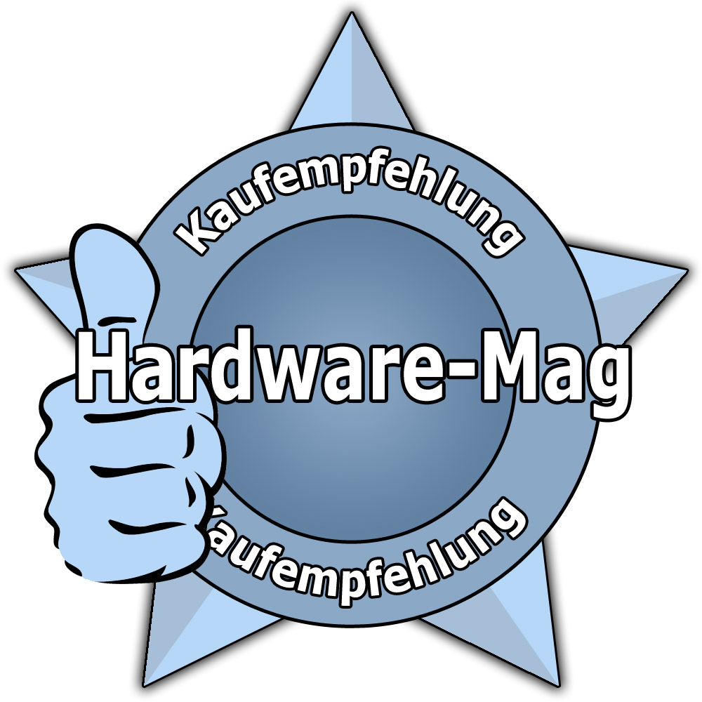 Hardware-Mag Award „Kaufempfehlung“