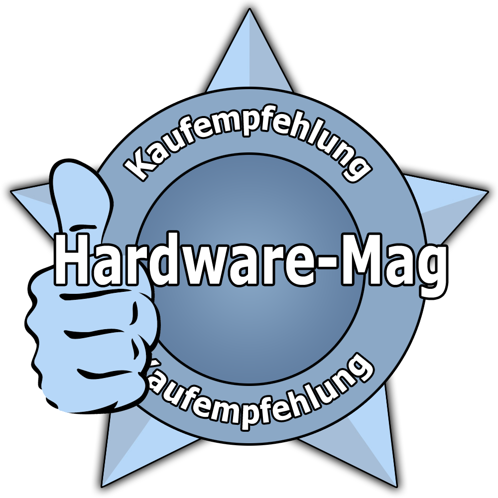 Hardware-Mag Award „Kaufempfehlung“