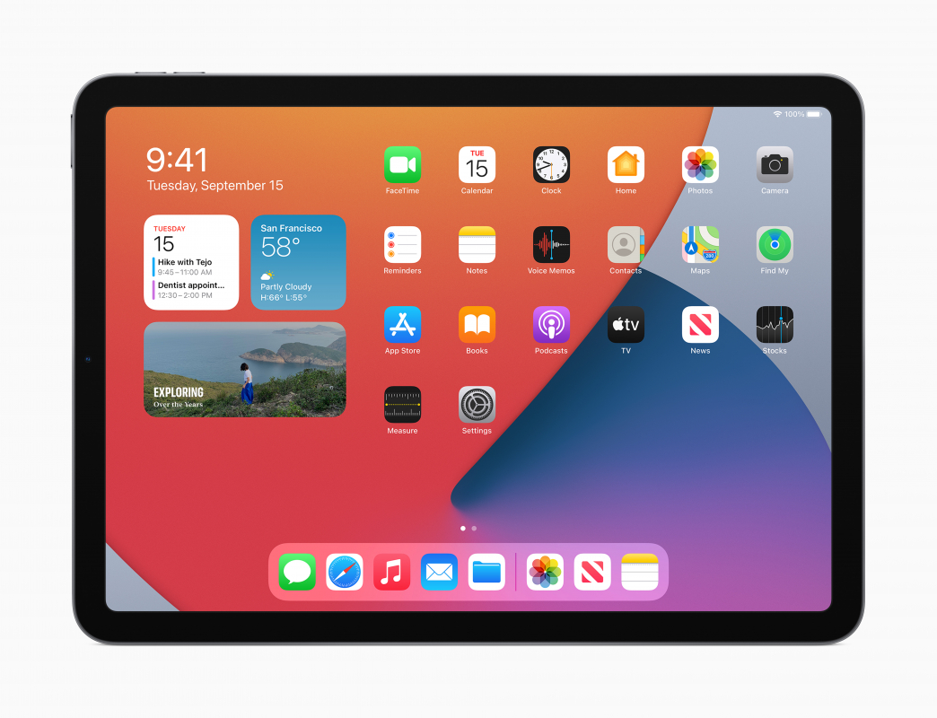 Das neue iPad Air im All-Screen-Design (Bildquelle: Apple)