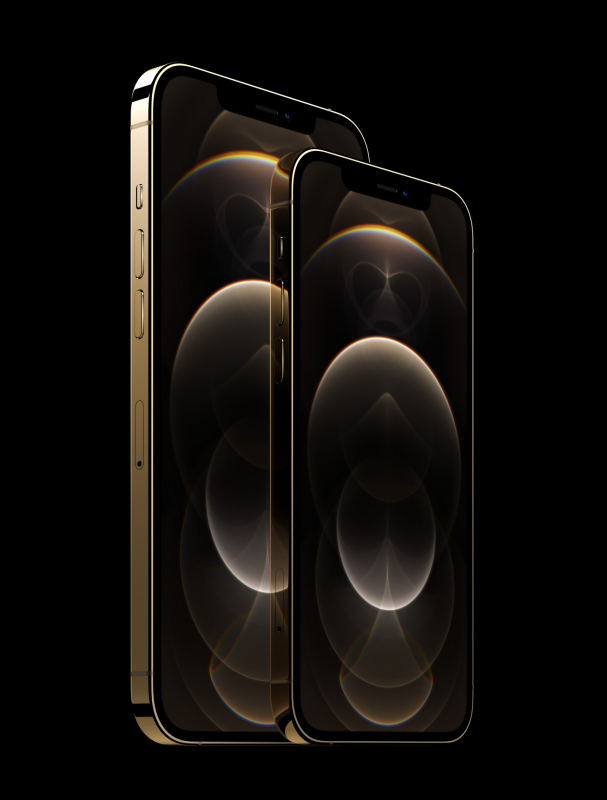 iPhone 12 Pro in Gold (Bildquelle: Apple)