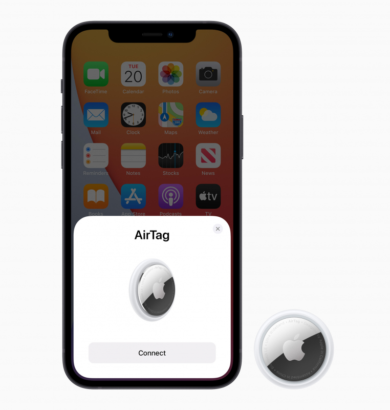 AirTag einfache Installation (Bildquelle: Apple)