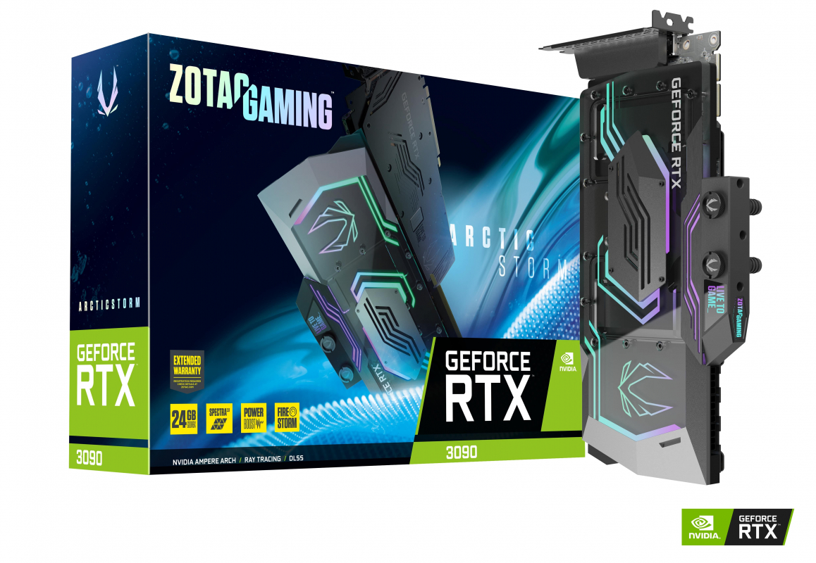 ZOTAC GAMING GeForce RTX 3090 ArcticStorm (Bildquelle: ZOTAC)