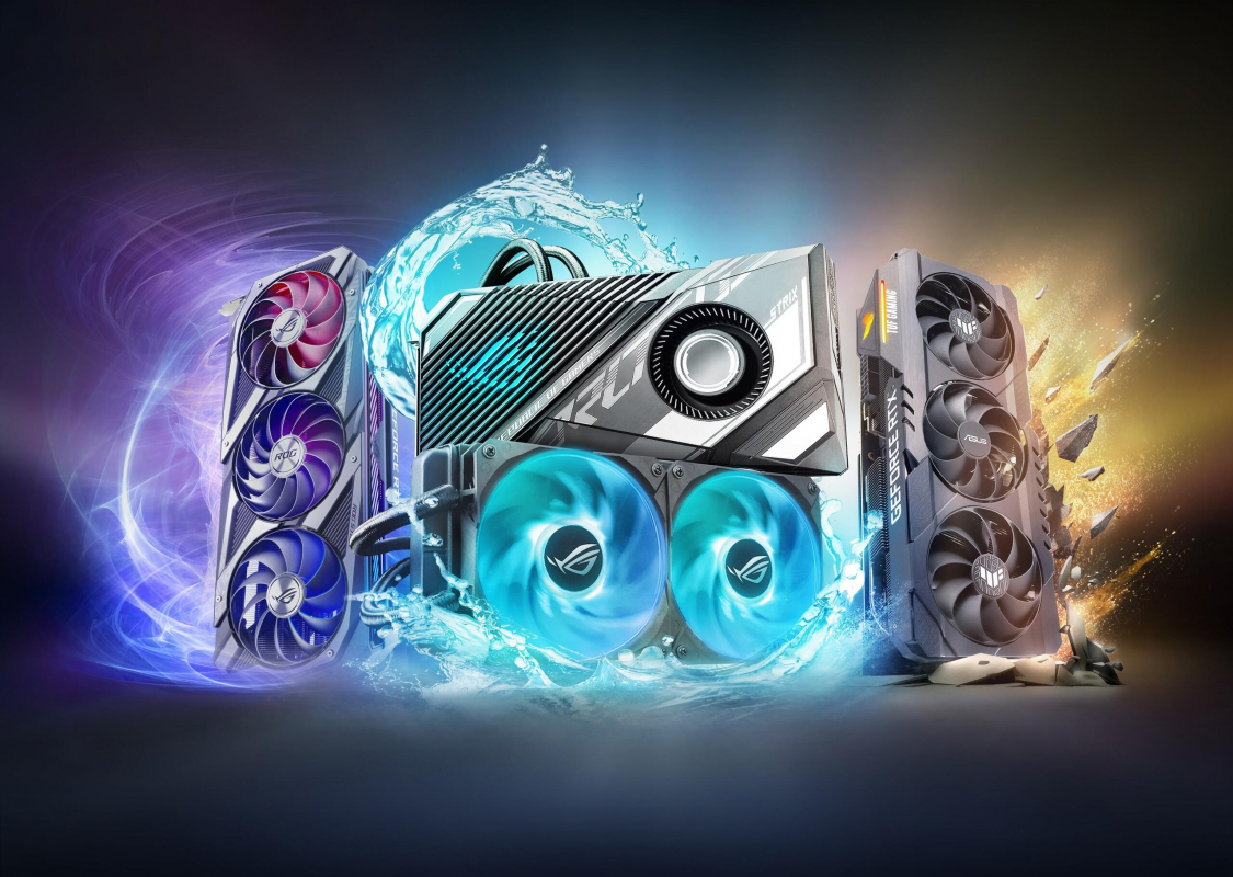 ASUS kündigt GeForce RTX 3080 Ti und GeForce RTX 3070 Ti Grafikkarten an