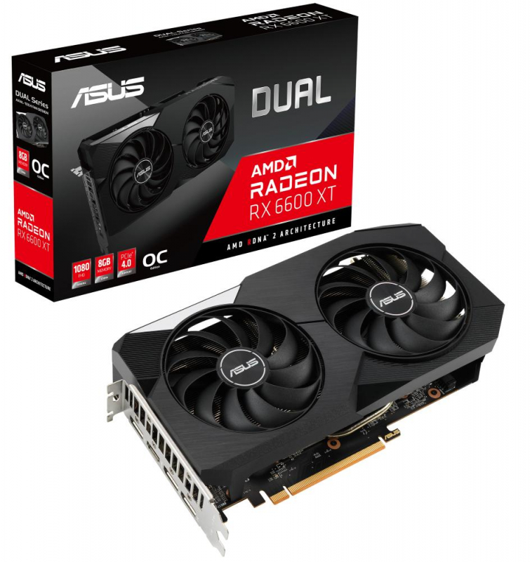 ASUS Dual AMD Radeon RX 6600 XT