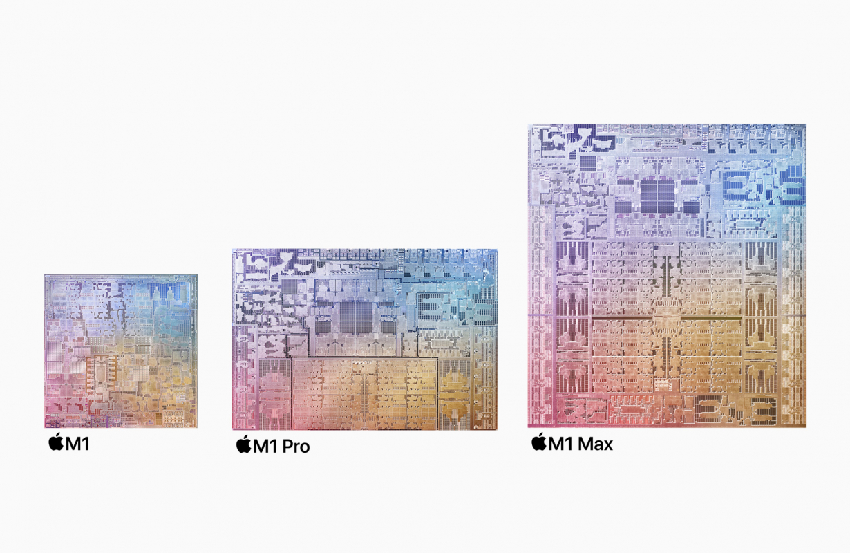 M1 Pro und M1 Max sind die leistungsstärksten Chips, die Apple je entwickelt hat