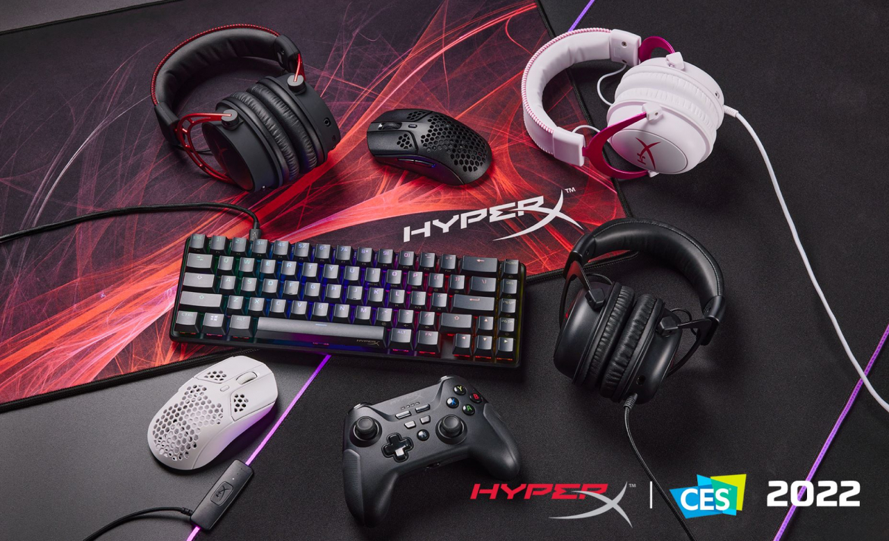 HyperX erweitert Produkt-Line-Up zur CES 2022