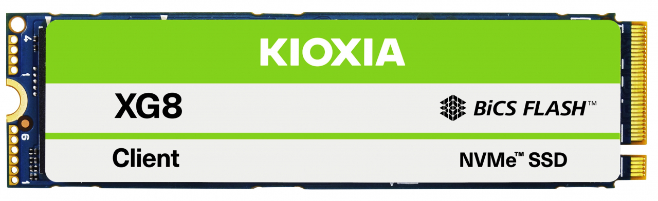KIOXIA erweitert sein Angebot an PCIe-4.0-SSDs für High-End-Client-Anwendungen.