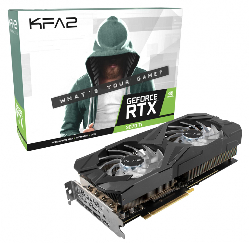 KFA2 GeForce RTX 3070 Ti EX (1-Click OC) ab sofort im Handel erhältlich.