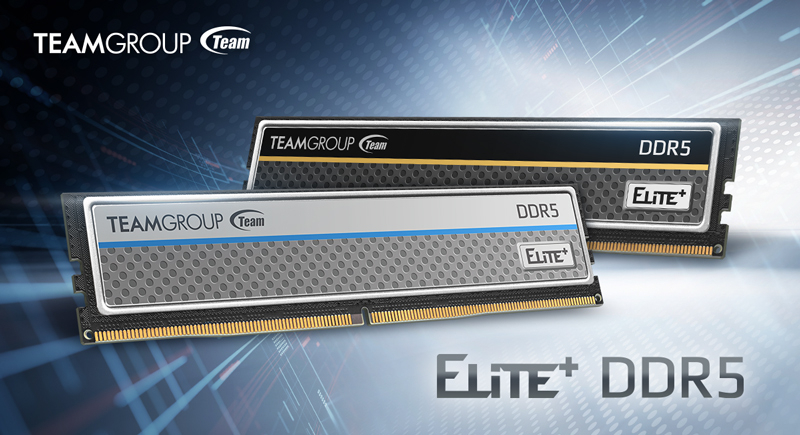TEAMGROUP führt ELITE PLUS DDR5 ein.