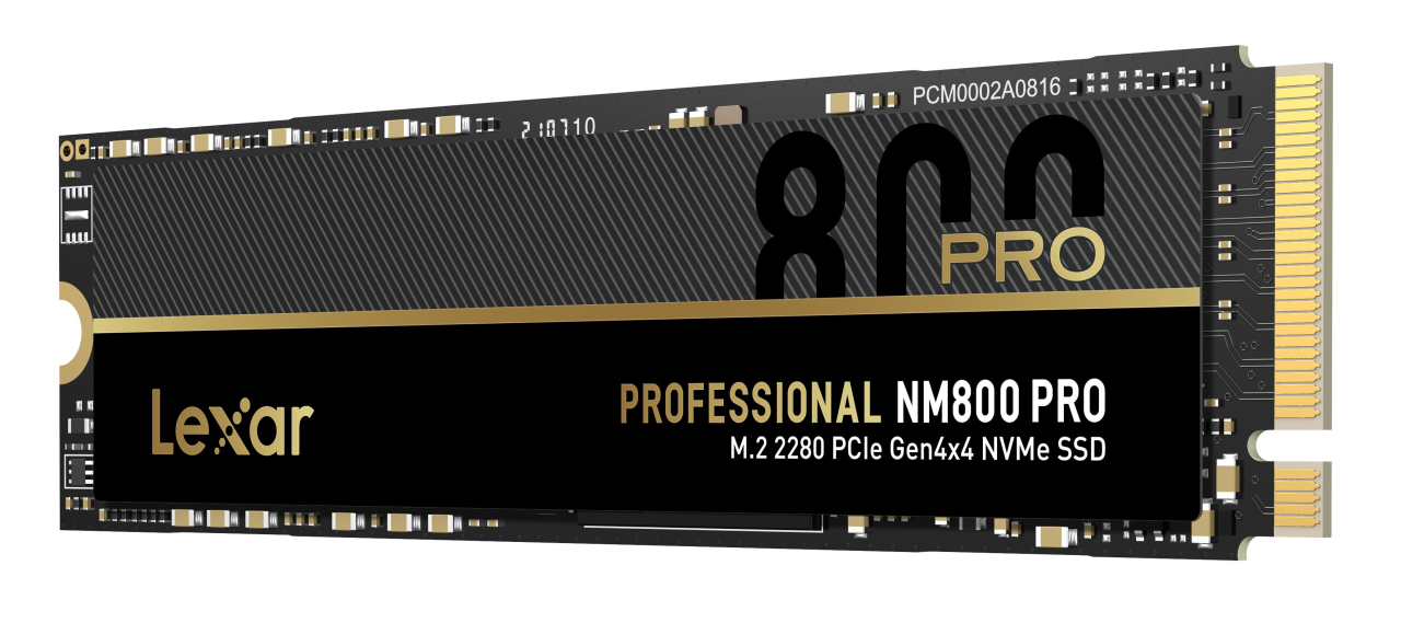 Lexar stellt die neue Professional NM800PRO SSD mit bis zu 2 TB vor.