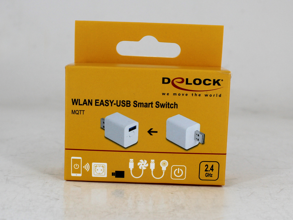 Delock WLAN EASY-USB Smart Schalter für USB-Automatisierungen.