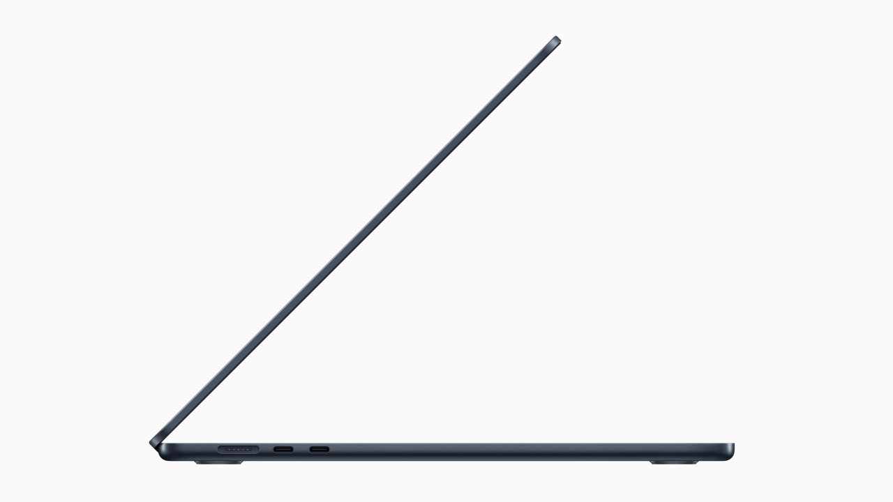 Das neue MacBook Air ist besonders dünn.