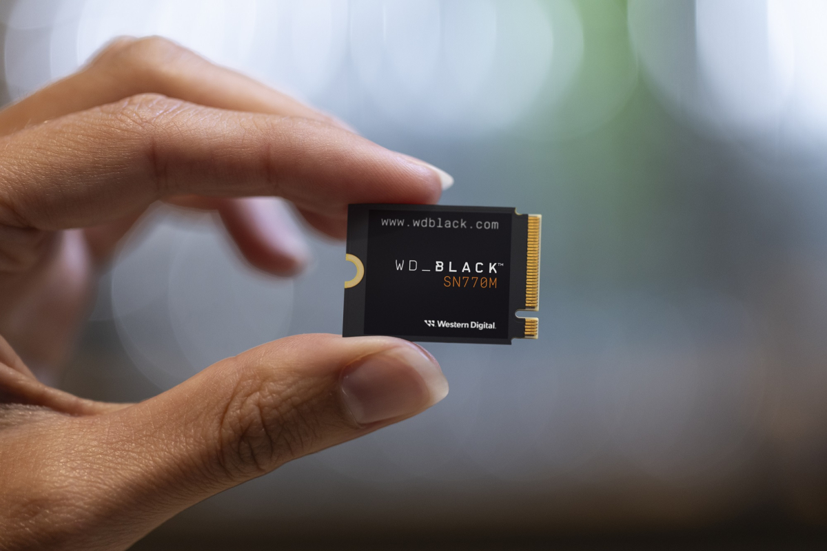 WD_BLACK SN770M NVMe SSD von Western Digital.