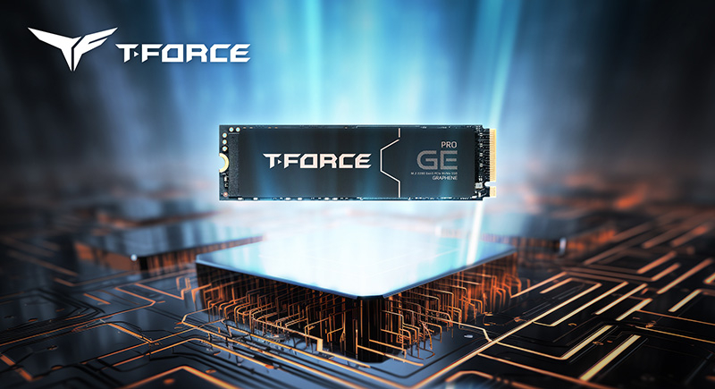 T-FORCE GE PRO PCIe 5.0 SSD.